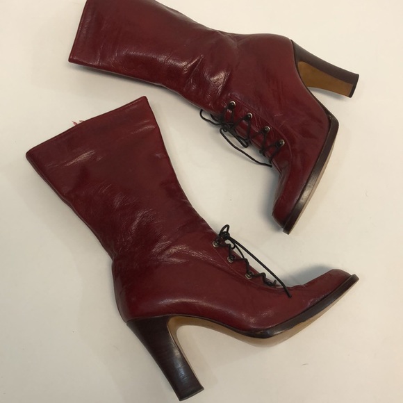 Cesare Piccini Women’s Leather Mid Calf Boots - Picture 10 of 14